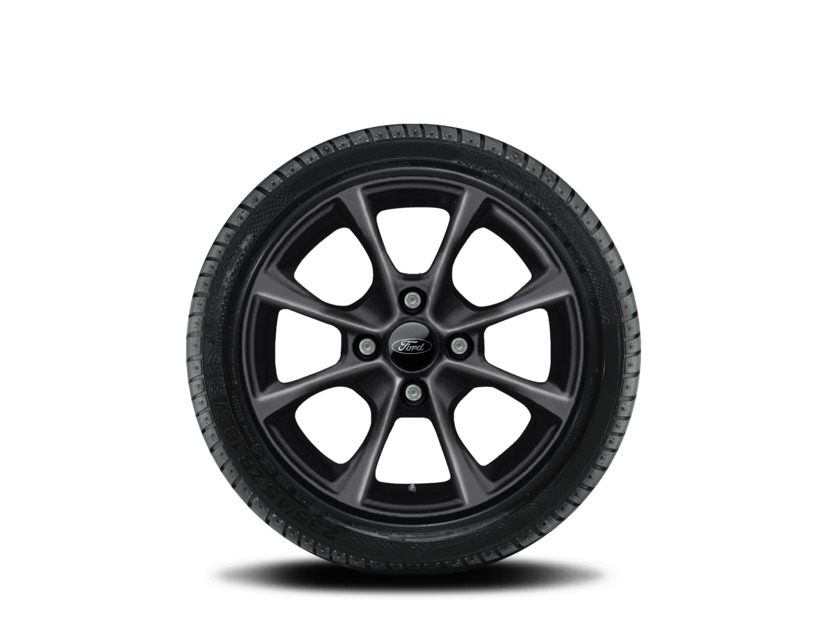 1x Satz Ford Fiesta Winterräder (Reifen + Felge) Alu schwarz ab 05/17 195/60 R15 88T Semperit 2403338