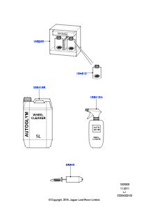 05A Pflegemittel L322 RANGE ROVER 2010 - 2012 (L322)