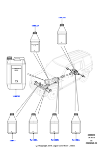 10 Getriebe- und Servolenkungsöl L319 DISCOVERY 4 2010 - 2016 (L319)