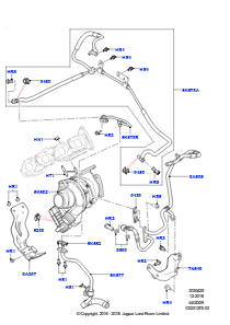 25A Turbolader L322 RANGE ROVER 2010 - 2012 (L322),4,4-Liter-DOHC-DITC-V8-Diesel