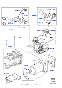 20 Abgasrückführung L322 RANGE ROVER 2010 - 2012 (L322),4,4-Liter-DOHC-DITC-V8-Diesel