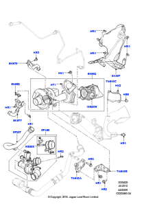 25B Turbolader L322 RANGE ROVER 2010 - 2012 (L322),4,4-Liter-DOHC-DITC-V8-Diesel