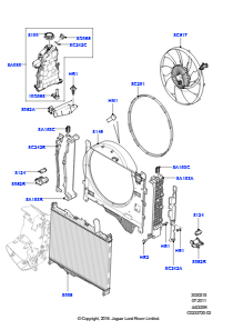 15A Kühler/Ausgleichbehälter L322 RANGE ROVER 2010 - 2012 (L322),4,4-Liter-DOHC-DITC-V8-Diesel