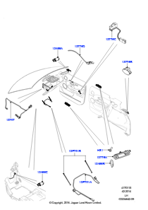 15A Innenleuchten L538 RANGE ROVER EVOQUE 2012 - 2018 (L538),Werk Halewood