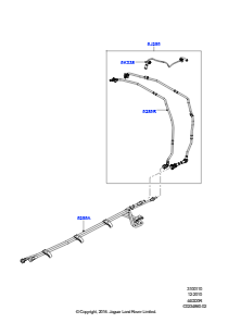 10B Kraftstoffleitungen L322 RANGE ROVER 2010 - 2012 (L322),4,4-Liter-DOHC-DITC-V8-Diesel