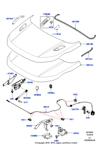 20A Motorhaube u. Anbauteile L538 RANGE ROVER EVOQUE 2012 - 2018 (L538),Werk Halewood