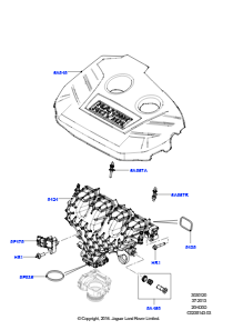 20A Ansaugkrümmer L538 RANGE ROVER EVOQUE 2012 - 2018 (L538),Werk Halewood