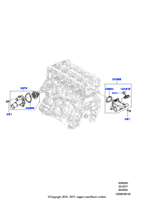 20A Thermostat/Gehäuse und Anbauteile L550 DISCOVERY SPORT 2015 > (L550),Werk Halewood