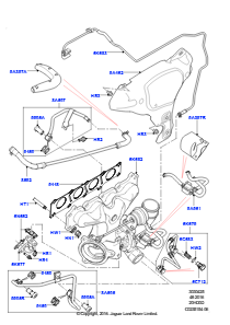 25A Turbolader L538 RANGE ROVER EVOQUE 2012 - 2018 (L538),Werk Halewood