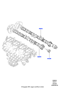 10A Nockenwelle L538 RANGE ROVER EVOQUE 2012 - 2018 (L538),Werk Halewood