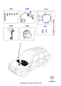 20C Kraftstoffbetriebener Zuheizer L320 RANGE ROVER SPORT 2010 - 2013 (L320),Kraftstoff-Zusatzheizung