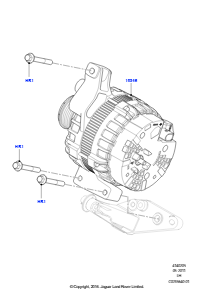 05A Generator u. Befestigungen L538 RANGE ROVER EVOQUE 2012 - 2018 (L538),Werk Halewood