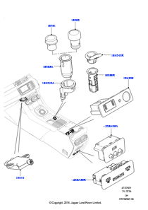 05A Anbauteile Instrumententafel L538 RANGE ROVER EVOQUE 2012 - 2018 (L538),Werk Halewood