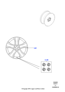 05D Räder L320 RANGE ROVER SPORT 2010 - 2013 (L320)