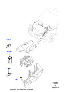 20A Sicherungen, Halter & Überlastsch. L538 RANGE ROVER EVOQUE 2012 - 2018 (L538),Werk Halewood