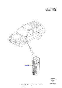 10C Stirnwand und Kotflügel vorn L322 RANGE ROVER 2010 - 2012 (L322),Autobiographie Ultimate Edition