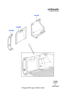 25F Seitenverkleidung L322 RANGE ROVER 2010 - 2012 (L322),Autobiographie Ultimate Edition