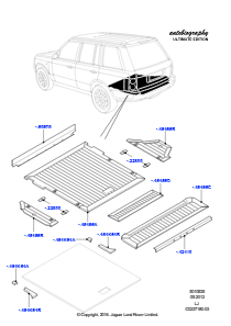 35D Laderaumverkleidung L322 RANGE ROVER 2010 - 2012 (L322),Autobiographie Ultimate Edition