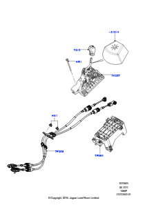 05B Schalthebel- Schaltgetriebe L538 RANGE ROVER EVOQUE 2012 - 2018 (L538),Werk Halewood