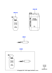 05B REINIGUNGSZUBEHÖR L405 RANGE ROVER 2013 - 2022