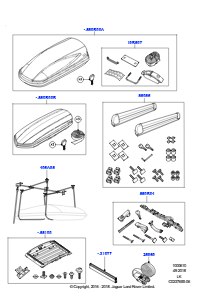 10A TRÄGER & BOXEN L405 RANGE ROVER 2013 - 2022