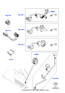 20A ABSCHLEPPELEKTRIK L405 RANGE ROVER 2013 - 2022