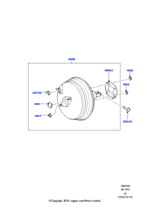 05 Bremsverstärker L405 RANGE ROVER 2013 - 2022,Limitiertes Paket