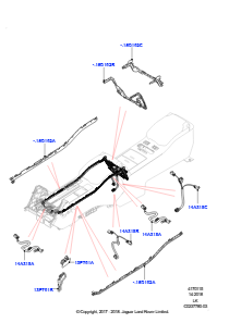 15A Innenleuchten L405 RANGE ROVER 2013 - 2022