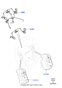 10P Schalter L405 RANGE ROVER 2013 - 2022
