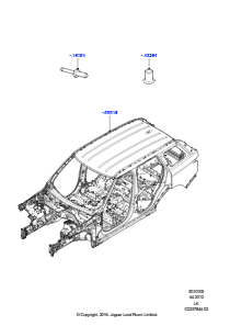 05A Karosserie L405 RANGE ROVER 2013 - 2022