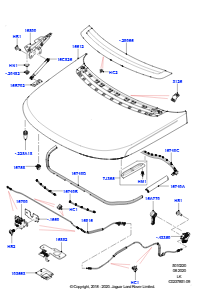 20 Motorhaube u. Anbauteile L405 RANGE ROVER 2013 - 2022