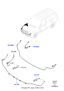 15 Scheinwerferwaschanlage L405 RANGE ROVER 2013 - 2022