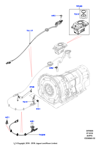 05B Schaltung (Automatisches Getriebe) L319 DISCOVERY 4 2010 - 2016 (L319),3.0L V6 Dieselmotor