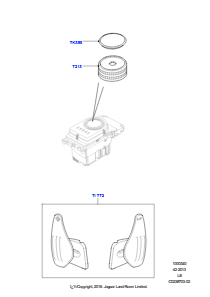 40D Innenraumverzierungen L319 DISCOVERY 4 2010 - 2016 (L319)