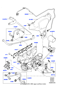25B Turbolader L359 FREELANDER 2 2006 - 2014 (L359),Werk Halewood