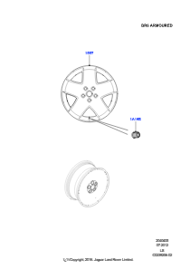 05D Räder L319 DISCOVERY 4 2010 - 2016 (L319),Mit B6-Panzerung