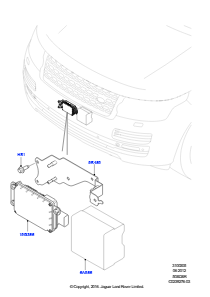 05C Geschwindigkeitsregelanlage L405 RANGE ROVER 2013 - 2022,5.0LP Aj133 Dohc Cda S/C Enhanced