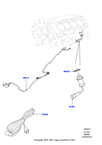 25B Motorheizung L494 RANGE ROVER SPORT 2014 - 2022 (L494),Kühlmittelheizer - 700 W/110 V