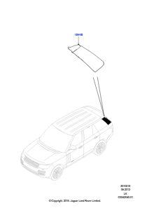 15F Tür - Gepäckraum L405 RANGE ROVER 2013 - 2022