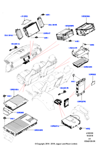 05A Audio-Ausstattung - Prod.ausf. L405 RANGE ROVER 2013 - 2022