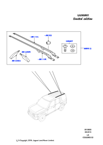 05C Dachgepäckträger-Systeme L319 DISCOVERY 4 2010 - 2016 (L319)