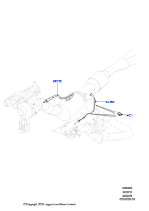 05G Auspuffanlage L494 RANGE ROVER SPORT 2014 - 2022 (L494),Euro 4 Abgasnorm