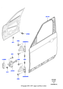 05A Türen v., Scharniere u. Dicht. L494 RANGE ROVER SPORT 2014 - 2022 (L494)