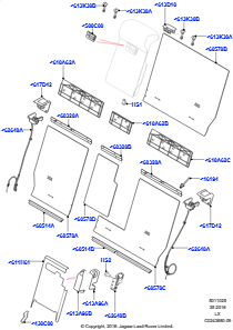25A Rücksitzlehne L494 RANGE ROVER SPORT 2014 - 2022 (L494)