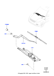 05 Scheibenwischer L494 RANGE ROVER SPORT 2014 - 2022 (L494)