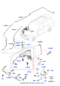 10 Scheibenwaschanlage L494 RANGE ROVER SPORT 2014 - 2022 (L494)