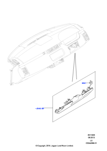 05F Instrumententafel L494 RANGE ROVER SPORT 2014 - 2022 (L494)