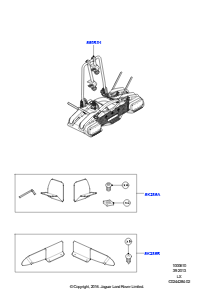 10C TRÄGER & BOXEN L494 RANGE ROVER SPORT 2014 - 2022 (L494)