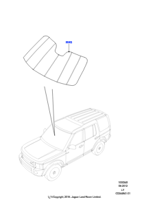 45 Sonnenblenden L319 DISCOVERY 4 2010 - 2016 (L319)