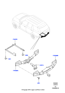 05 Anhängevorrichtung L405 RANGE ROVER 2013 - 2022